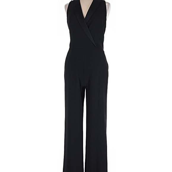 Trina Turk Pants - Trina Turk Black Sleeveless Jumpsuit Size 8